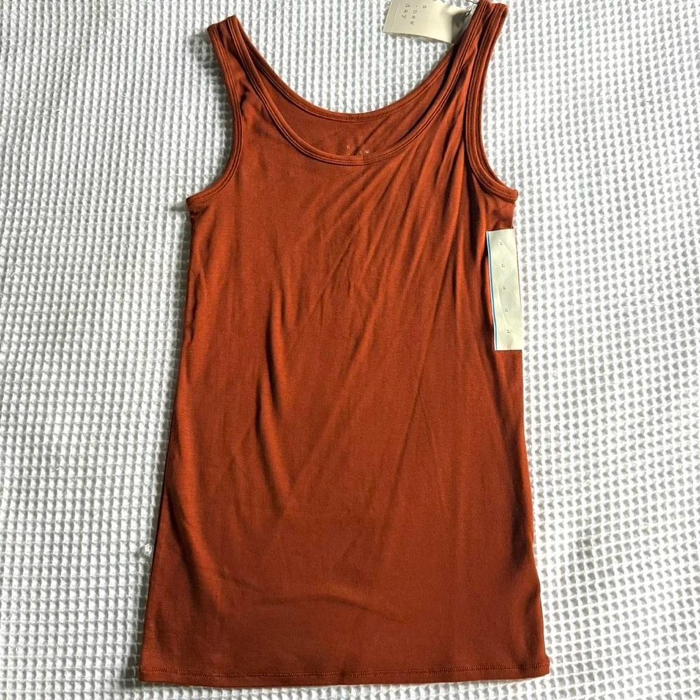 a new day Women's Burnt Orange Tank Top